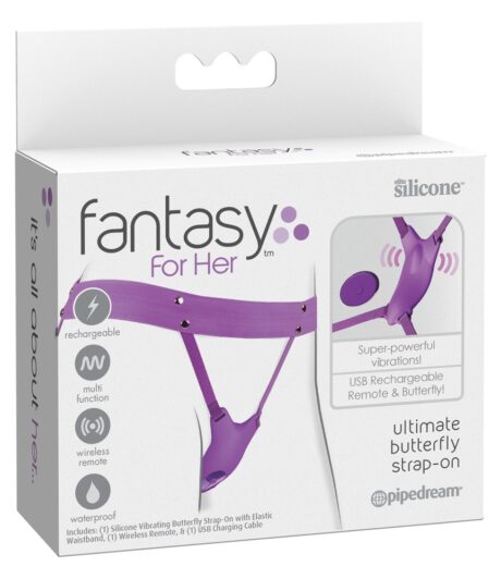Vibrator Tip Fluture pentru Purtare cu Telecomandă