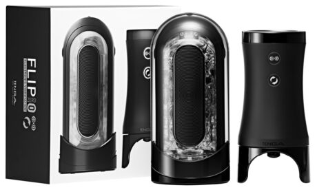 TENGA Flip 0 EVR Electronic Vibrotation cu Flip Zero Inclus
