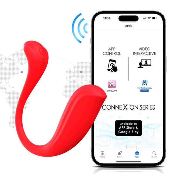 SVAKOM Phoenix Neo 2 Vibrator Bullet cu Vibrații și Control prin Aplicație - imagine 5