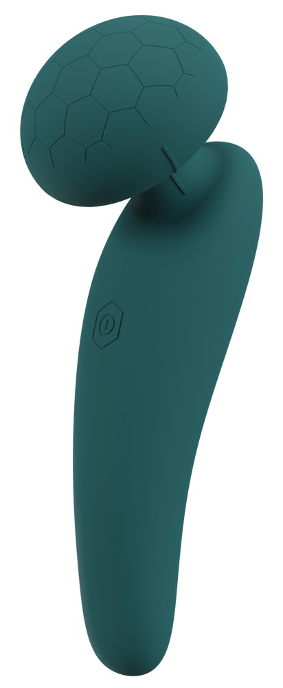Sweet Smile Flexible Wand Small Mini Masaj cu Vibrații și Textură Soft Touch - imagine 3
