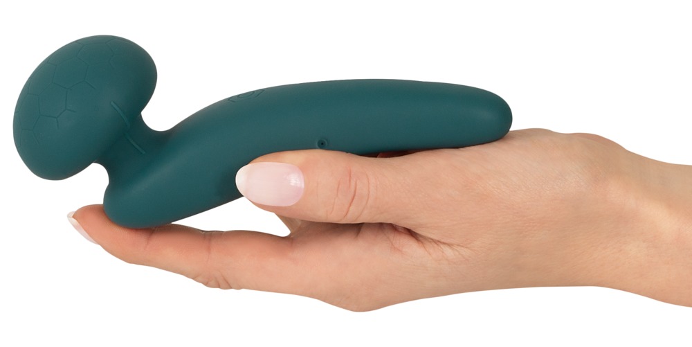 Sweet Smile Flexible Wand Small Mini Masaj cu Vibrații și Textură Soft Touch - imagine 6
