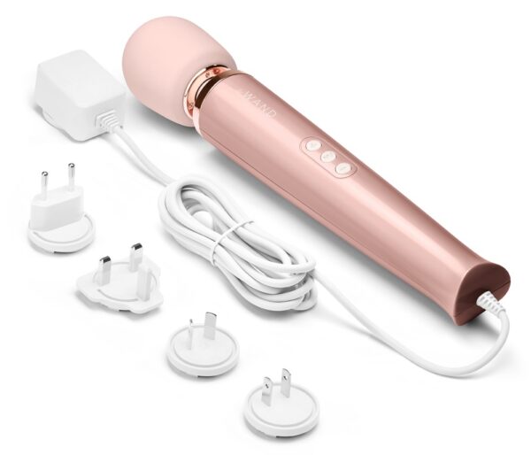 Masajer Wand cu Alimentare la Priză Le Wand Powerful Albastru - imagine 13