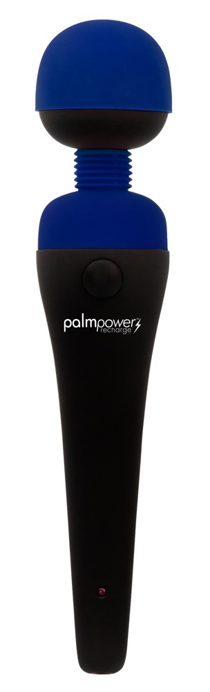 Palmpower Recharge Roz Vibrator Wand cu 2 Niveluri de Vibrație - imagine 10