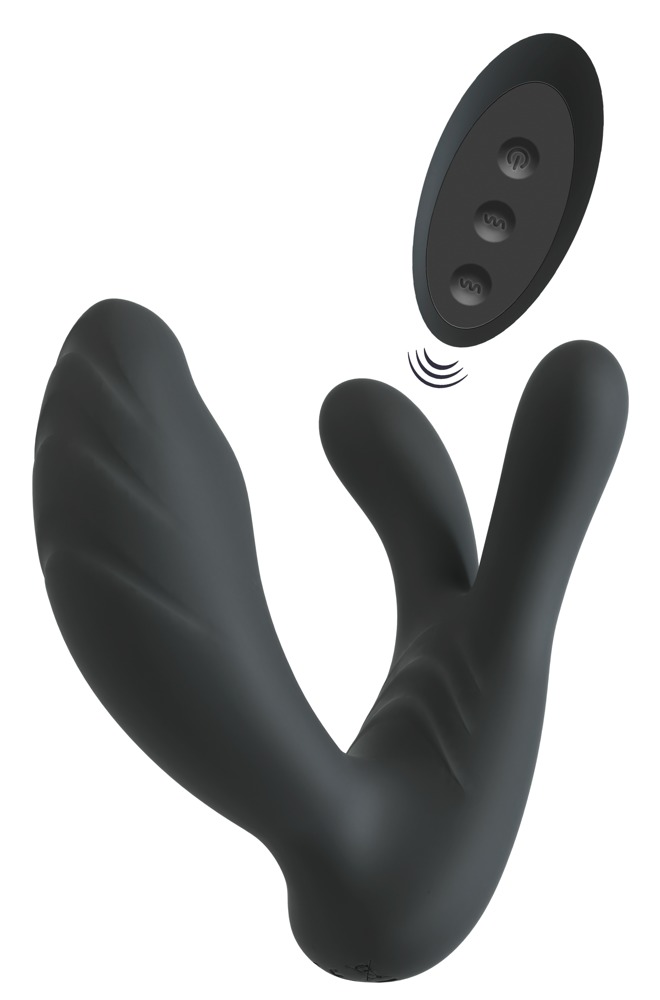Sweet Smile RC G & P-Spot Vibrator cu 3 Motoare și Telecomandă - imagine 2