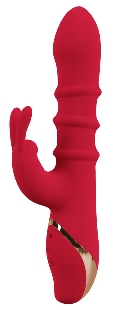 Vibrator Rabbit cu 3 Inele Mobile – Stimulare Duală și Reîncărcabil - imagine 2