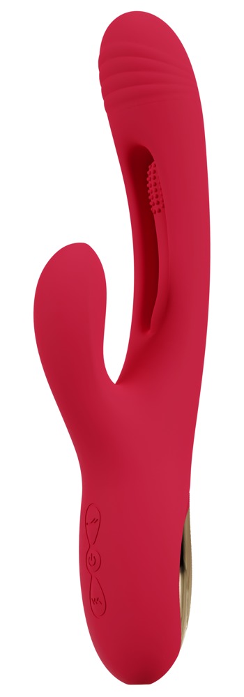 Sweet Smile Rabbit Flicking – Vibrator Rabbit cu Stimulare G-Spot și Funcție Flicking - imagine 4