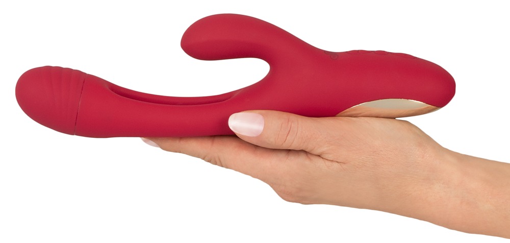 Sweet Smile Rabbit Flicking – Vibrator Rabbit cu Stimulare G-Spot și Funcție Flicking - imagine 7
