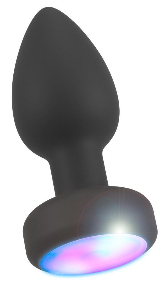 ANOS RC Flashing Dop Anal Vibrator cu LED și Telecomandă - imagine 6