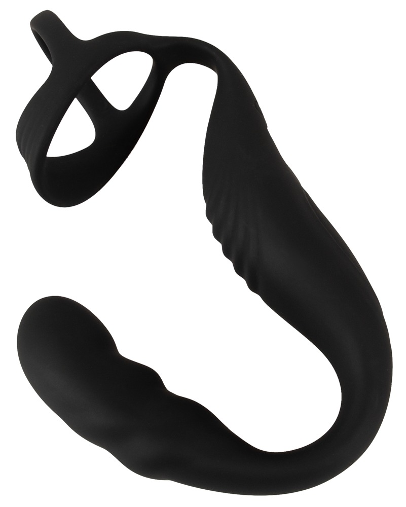 Inel pentru Penis Rebel cu Plug de Prostată RC – 2 Motoare, Telecomandă și Vibrații - imagine 7