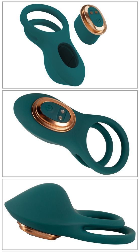 Couples Choice Mini Vibe cu 4 Accesorii – Set 5 Piese cu Vibrator și Telecomandă - imagine 7