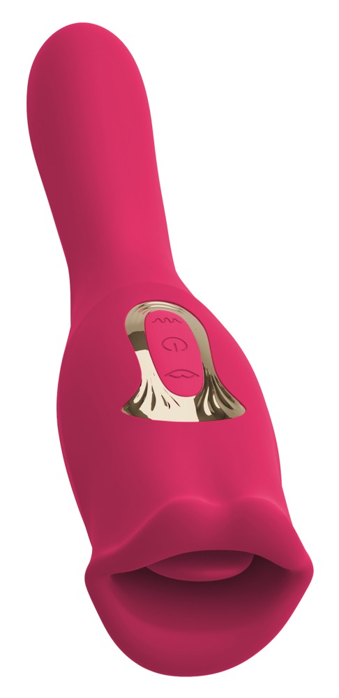 Vibrator Oral Fun Moving Lips L You2Toys – Buze Mobile, Limbă Vibratoare și Tijă Flexibilă - imagine 2