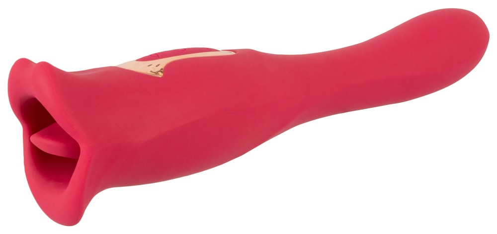 Vibrator Oral Fun Moving Lips L You2Toys – Buze Mobile, Limbă Vibratoare și Tijă Flexibilă - imagine 3
