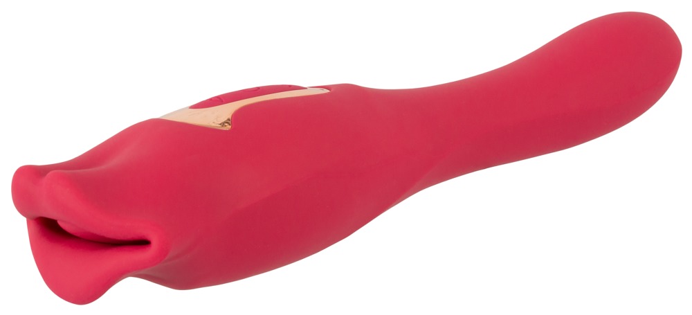 Vibrator Oral Fun Moving Lips L You2Toys – Buze Mobile, Limbă Vibratoare și Tijă Flexibilă - imagine 4