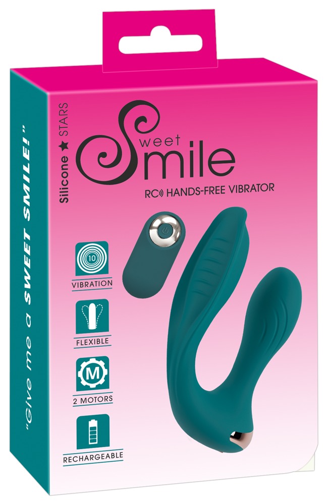 Sweet Smile Multi-Function Vib – Vibrator Dual Reîncărcabil cu Telecomandă