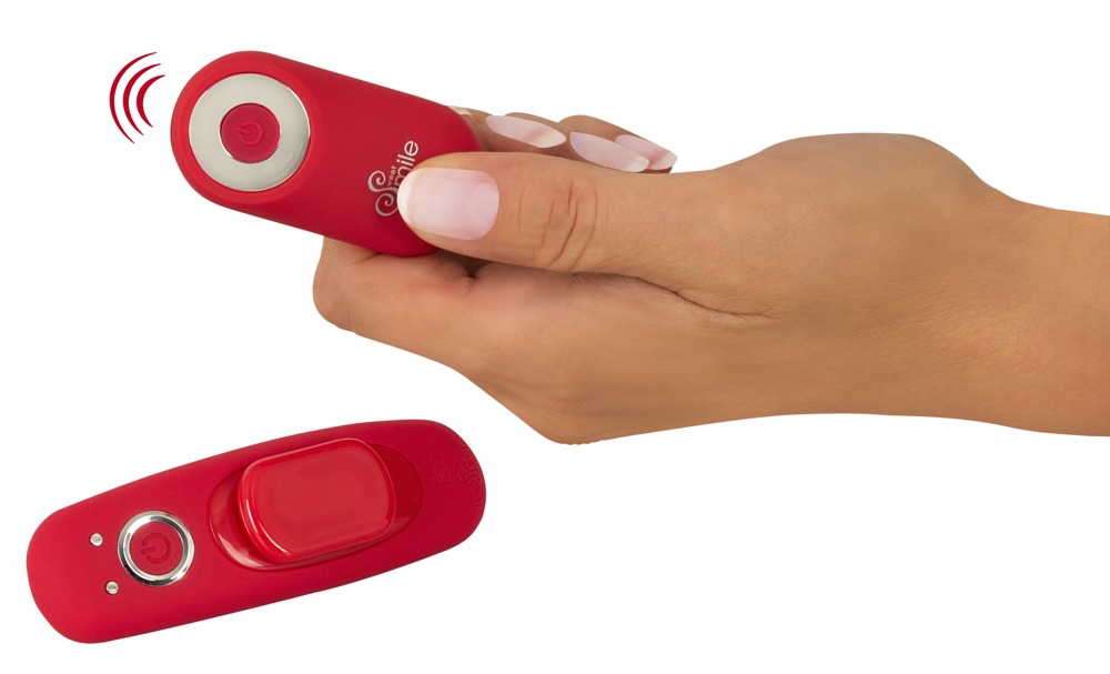 Sweet Smile Magnetic Chilot Vib – Vibrator pentru Lenjerie cu Telecomandă - imagine 7