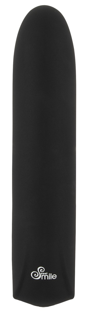 Sweet Smile Mini Vibrator Negru – Flexibil, Impermeabil și Reîncărcabil - imagine 3