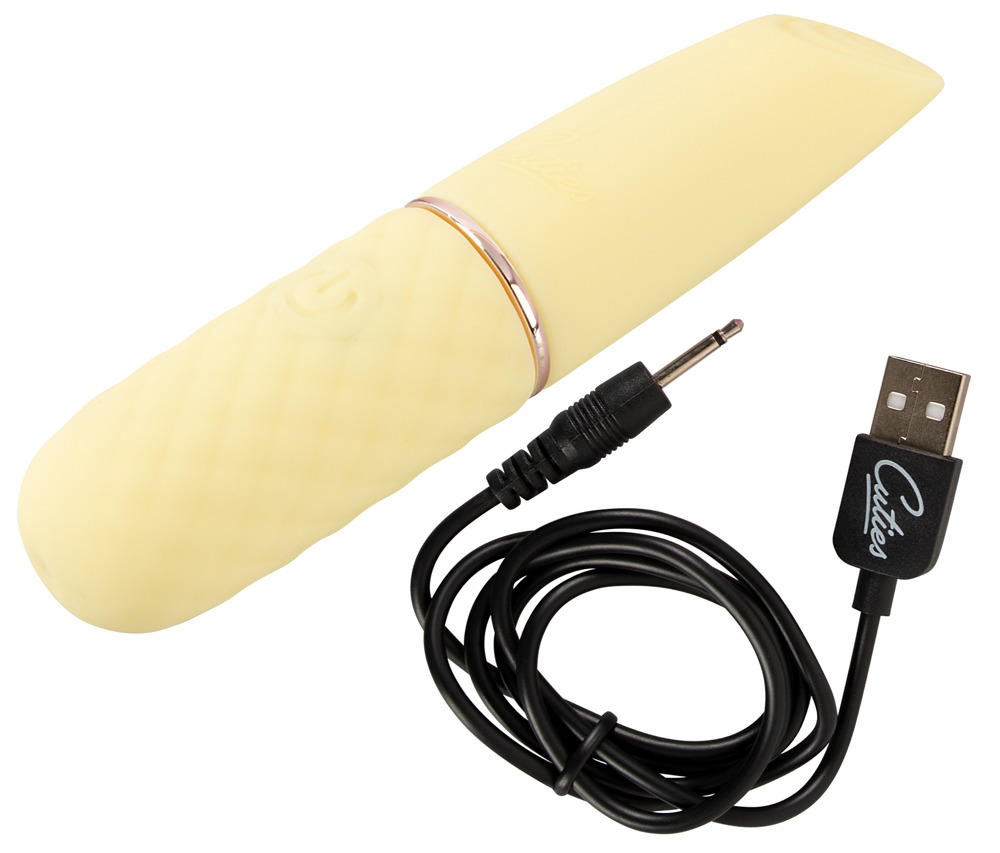 Cuties Mini Vibe Galben Gen. 5 – Mini Vibrator Compact și Reîncărcabil - imagine 8