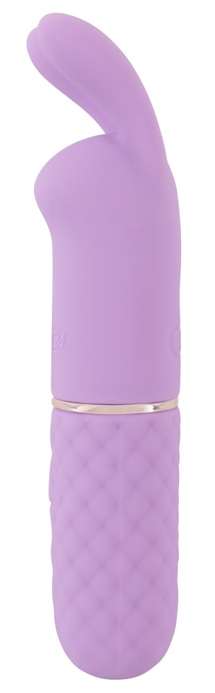 Cuties Rabbit Vibe Mov Gen. 5 – Mini Vibrator cu Urechi Flexibile - imagine 4