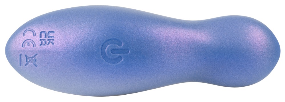 Sweet Smile Flexible Butt Plug Vibrator cu 2 Motoare pentru Prostată și Perineu, Metallic - imagine 6
