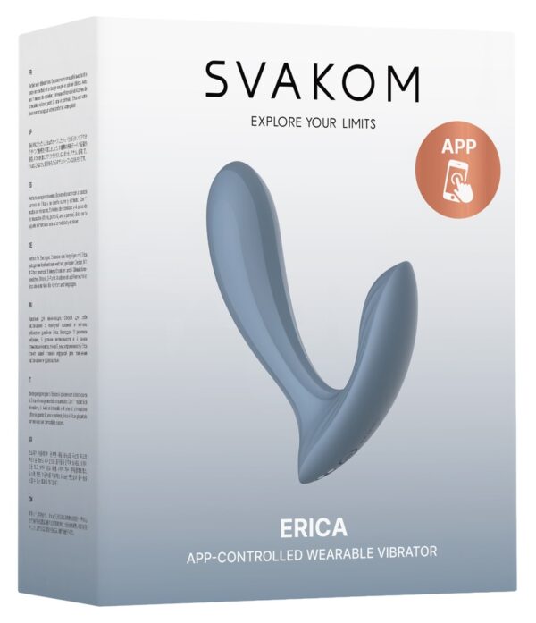 Erica Rose Vibrator pentru Chilot cu 2 Motoare și Control prin Aplicație - imagine 9