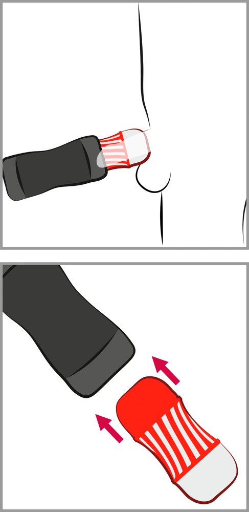 Tenga Vacuum Gyro Roller Masturbator Automat cu Rotație și Aspirație - imagine 6