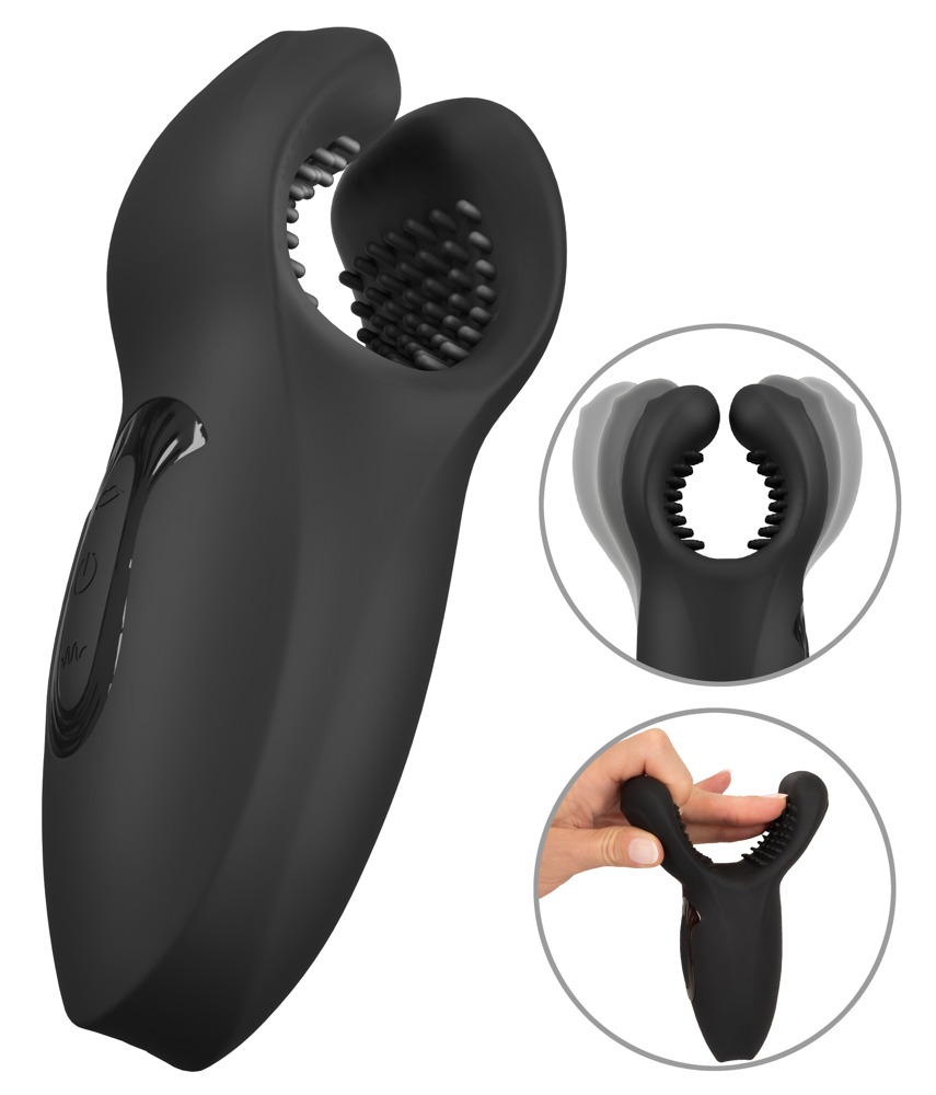 Rebel Man Wand cu Vibrații și Aripi Mobile pentru Penis și Testicule - imagine 2