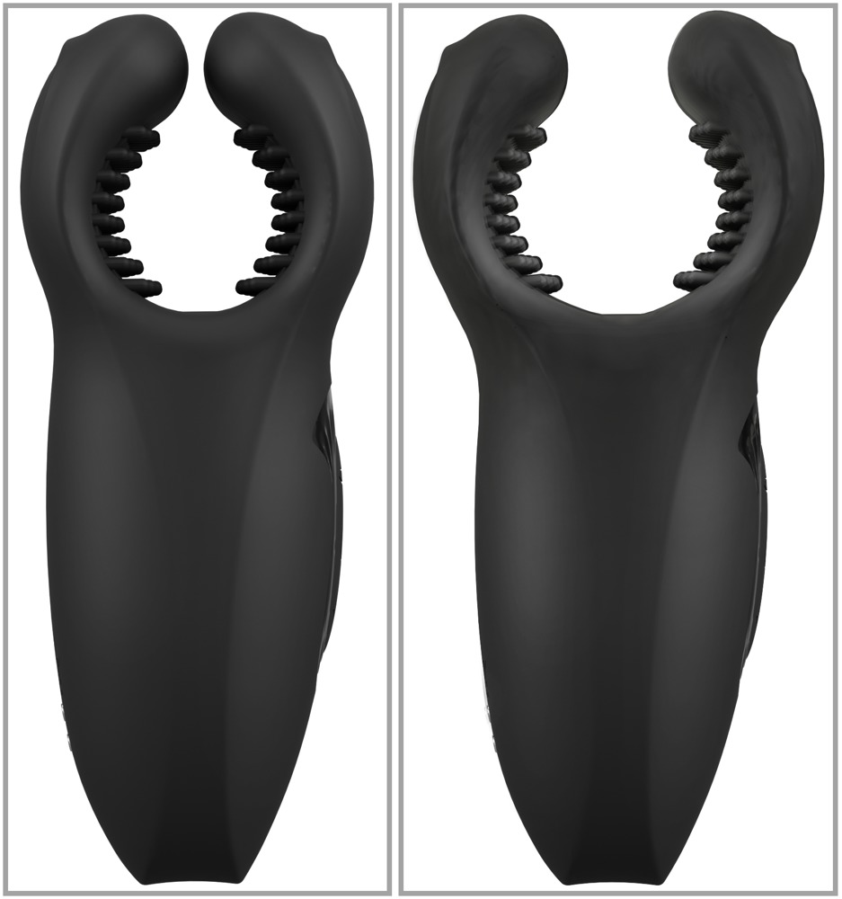 Rebel Man Wand cu Vibrații și Aripi Mobile pentru Penis și Testicule - imagine 3