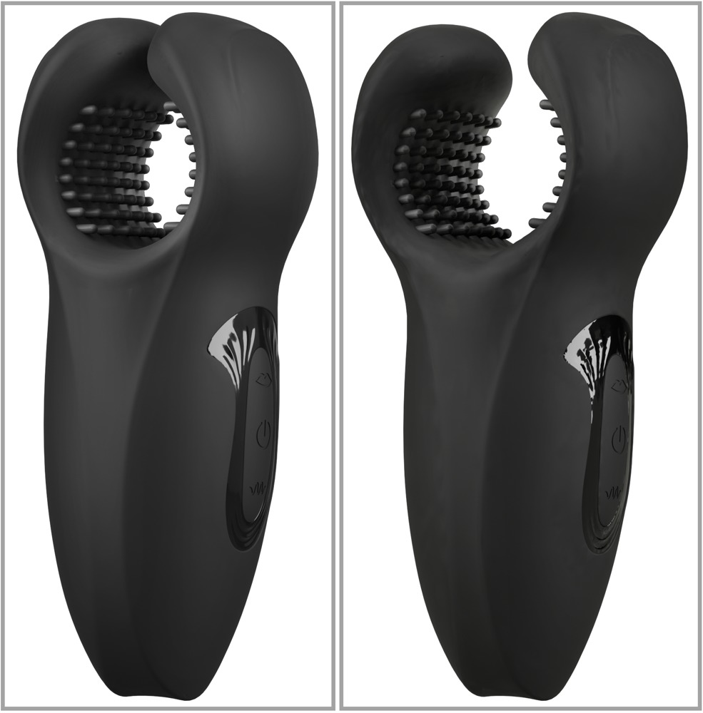 Rebel Man Wand cu Vibrații și Aripi Mobile pentru Penis și Testicule - imagine 4