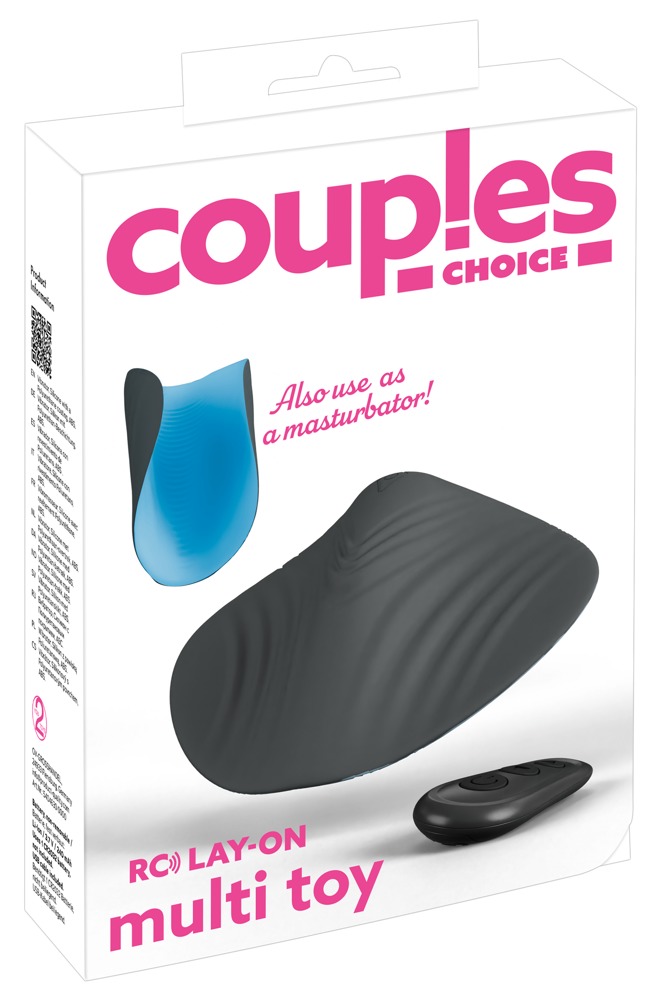 Coup!es Choice RC Lay-On Multi Toy Vibrator Multifuncțional cu Telecomandă