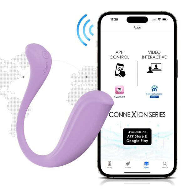SVAKOM Phoenix Neo 2 Vibrator Bullet cu Vibrații și Control prin Aplicație - imagine 15