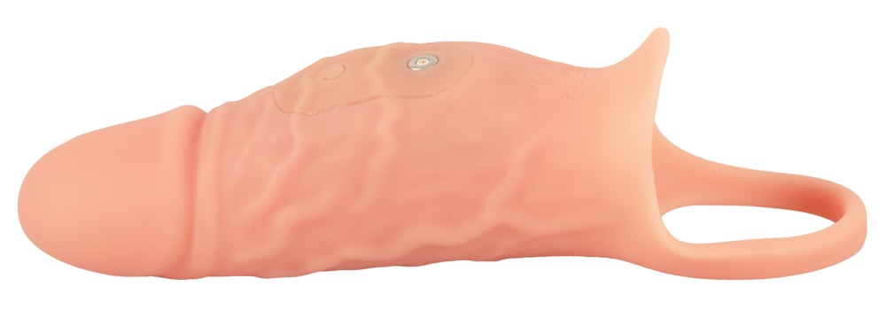 Realistixxx RealSleeve Close Manșon pentru Penis cu Vibrații și Inel Elastic - imagine 3