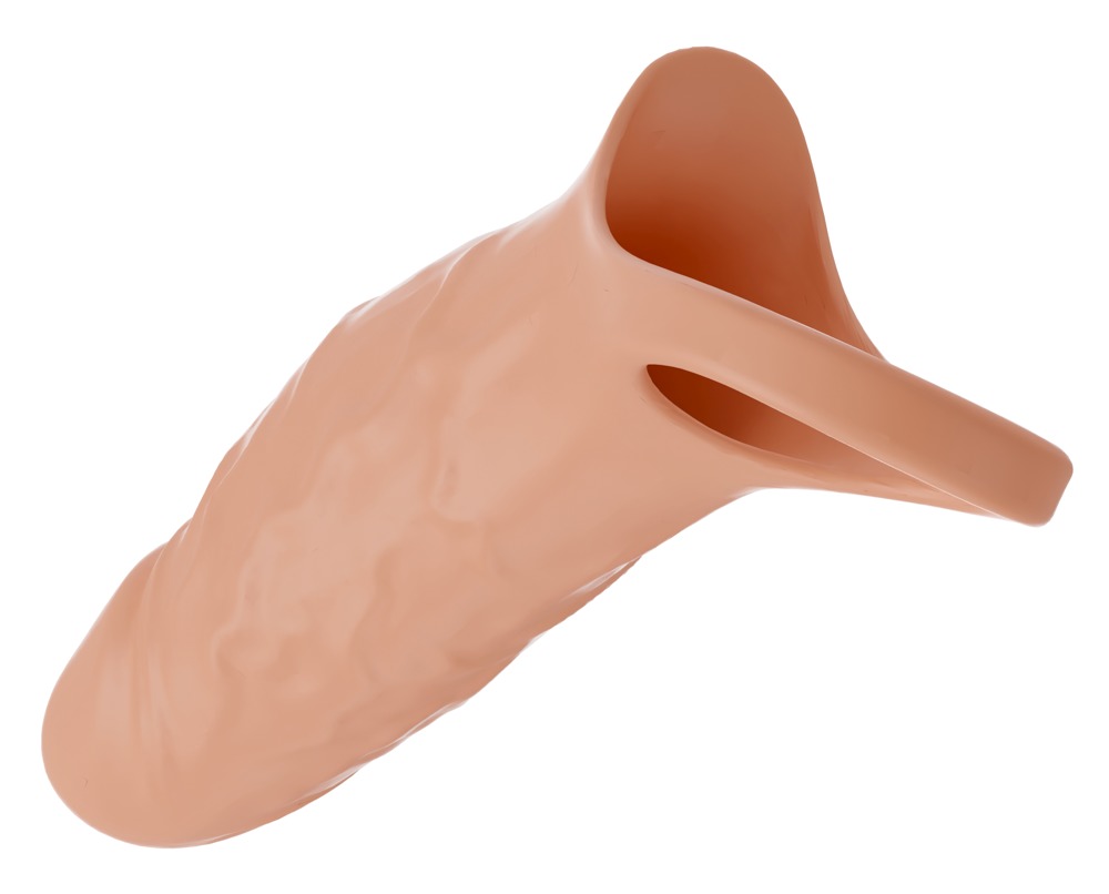 Realistixxx RealSleeve Close Manșon pentru Penis cu Vibrații și Inel Elastic - imagine 4