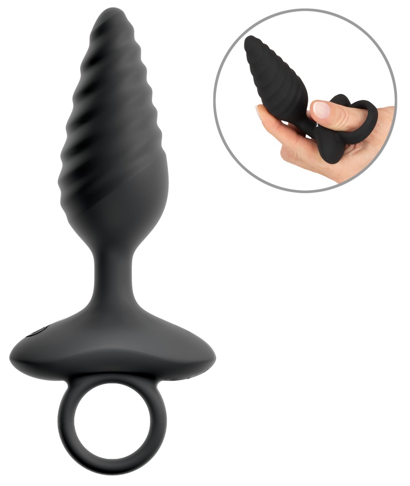 ANOS Flexibil Dop Anal Twisted cu Vibrații și 10 Moduri - imagine 2