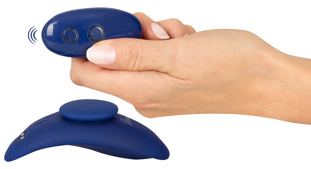 Sweet Smile RC Chilot Vibrator Slim cu Magnet și Telecomandă - imagine 7