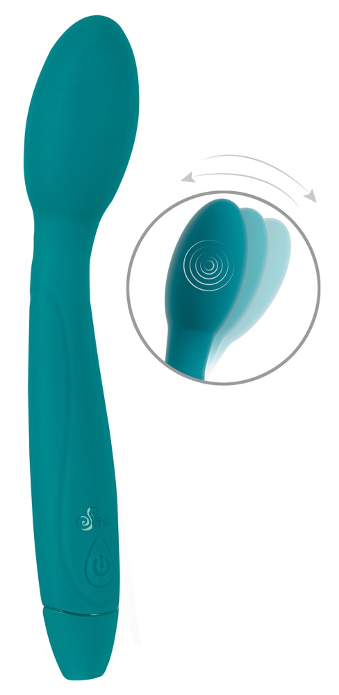 Sweet Smile Vibrator cu Cap Vibrator Nodding și 10 Moduri - imagine 2