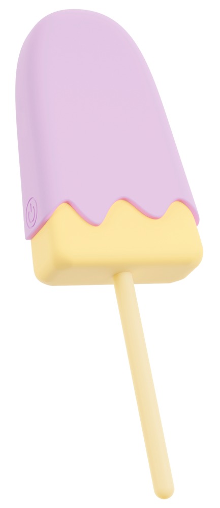 Vibrant Popsicle Vibrator Lay-On cu 10 Moduri de Vibrație - imagine 2