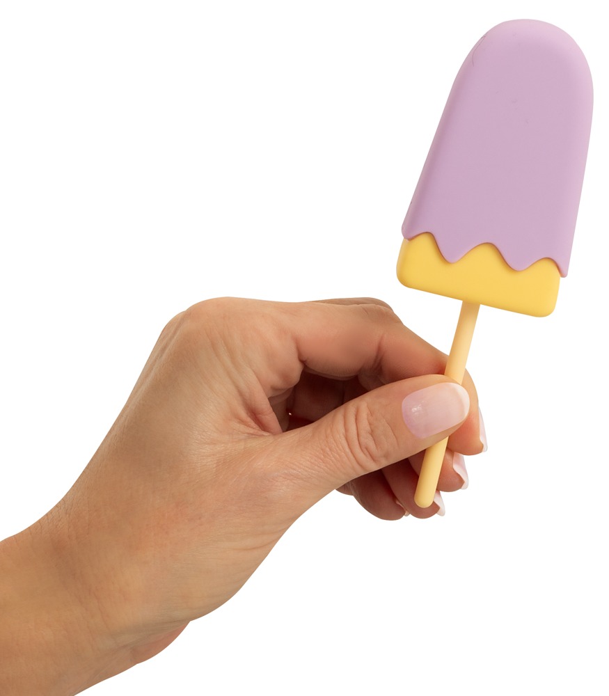 Vibrant Popsicle Vibrator Lay-On cu 10 Moduri de Vibrație - imagine 7