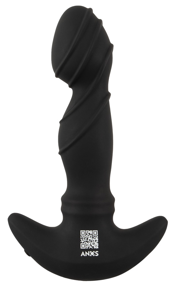 ANOS Moving Rings Dop Anal P-Spot cu Vibrații și Masaj Rotativ - imagine 3