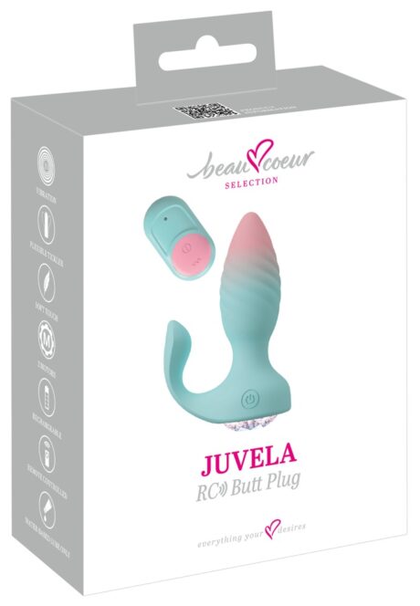 Beau Coeur Juvela RC Dop Anal cu 2 Motoare și Telecomandă