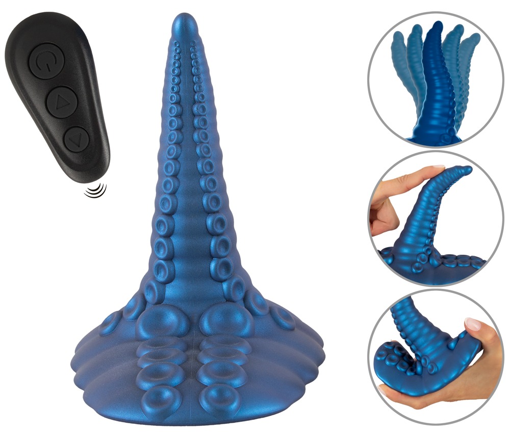 Beasty Cocks Tentacle Pad Vibrator cu Ventuză și Telecomandă - imagine 2