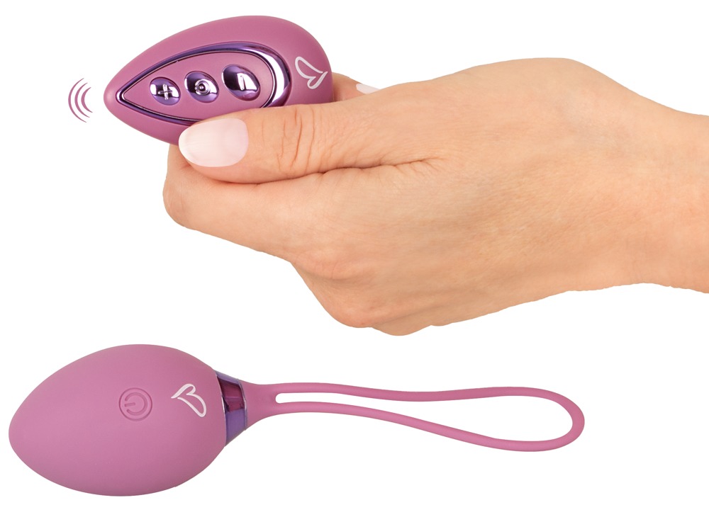 Beau Coeur Rovana RC Love Ball Bila Vaginala cu Vibrații și Telecomandă - imagine 6