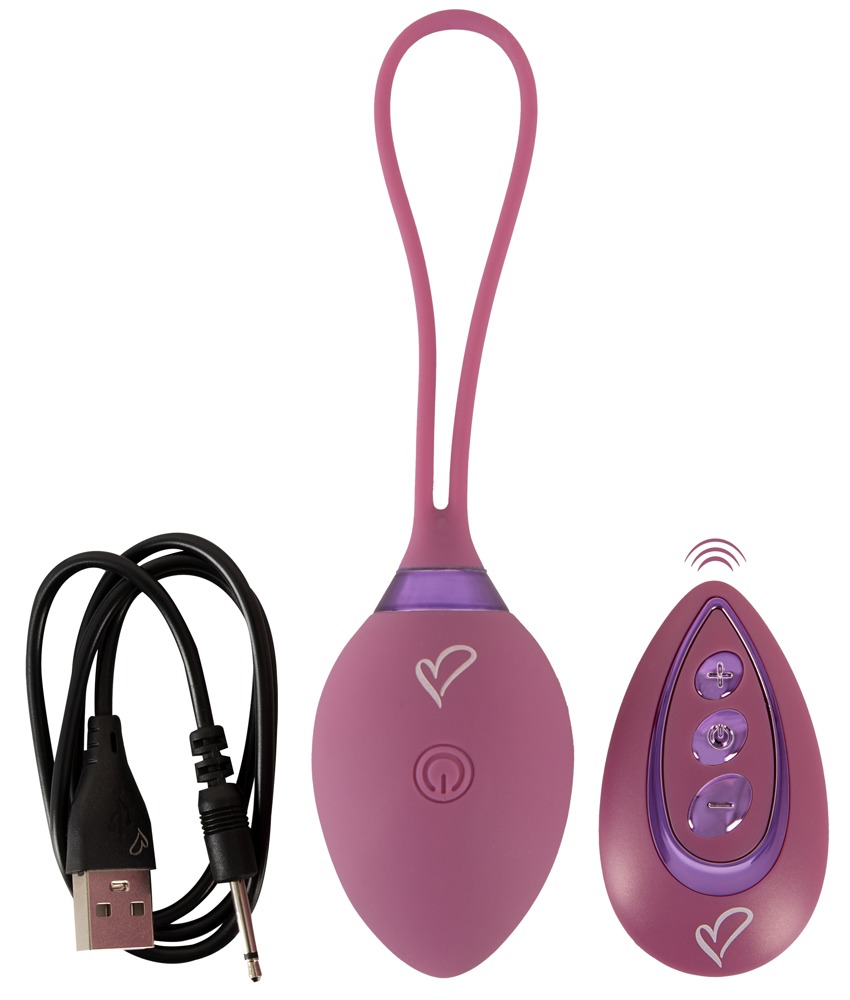Beau Coeur Rovana RC Love Ball Bila Vaginala cu Vibrații și Telecomandă - imagine 8