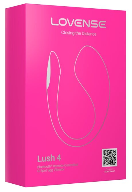 Vibrator tip ou Lush 4 pentru punctul G cu control prin aplicație
