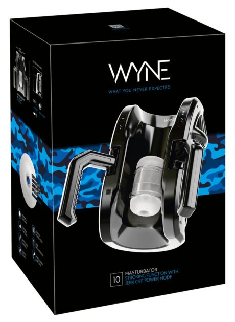Masturbator Electric WYNE 10 cu Mișcare Automată și 5 Curse de Acționare