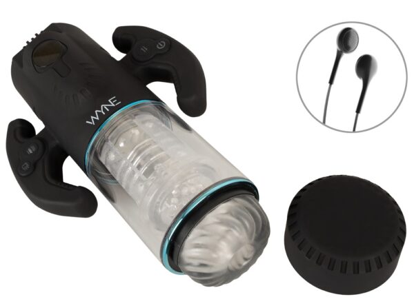 Masturbator automat WYNE cu vacuum și sunete - imagine 2