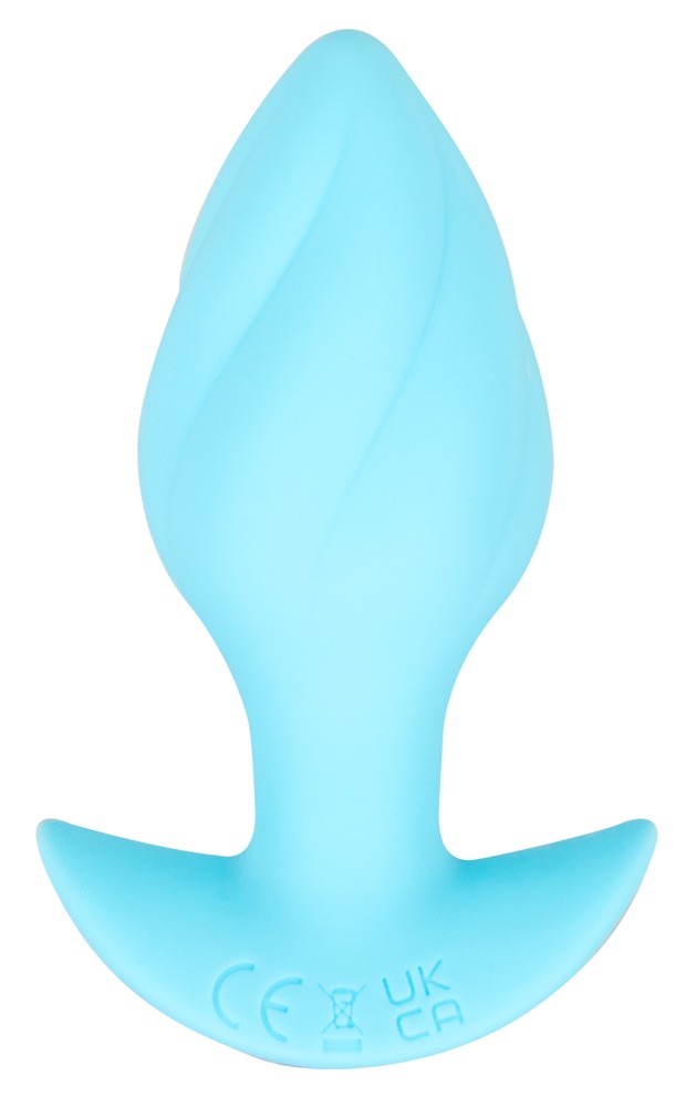 Cuties Vibrant Dop Anal Albastru Mini cu 7 Moduri de Vibrații - imagine 3