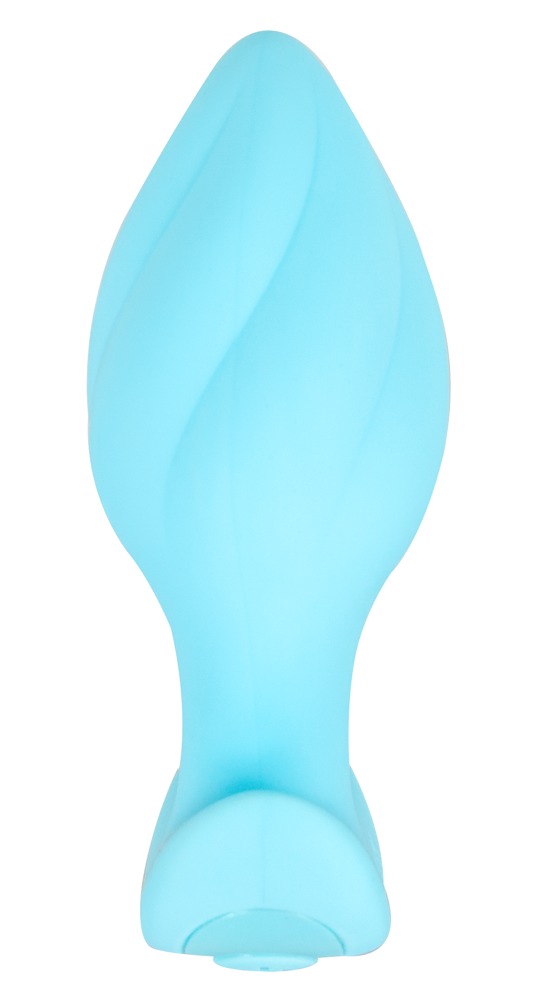 Cuties Vibrant Dop Anal Albastru Mini cu 7 Moduri de Vibrații - imagine 4