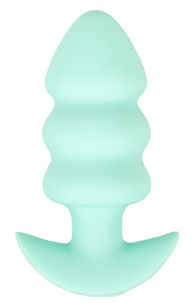 Cuties Vibrant Plugs Verde Mini Dop Anal Vibrator cu 7 Moduri de Vibrații - imagine 2
