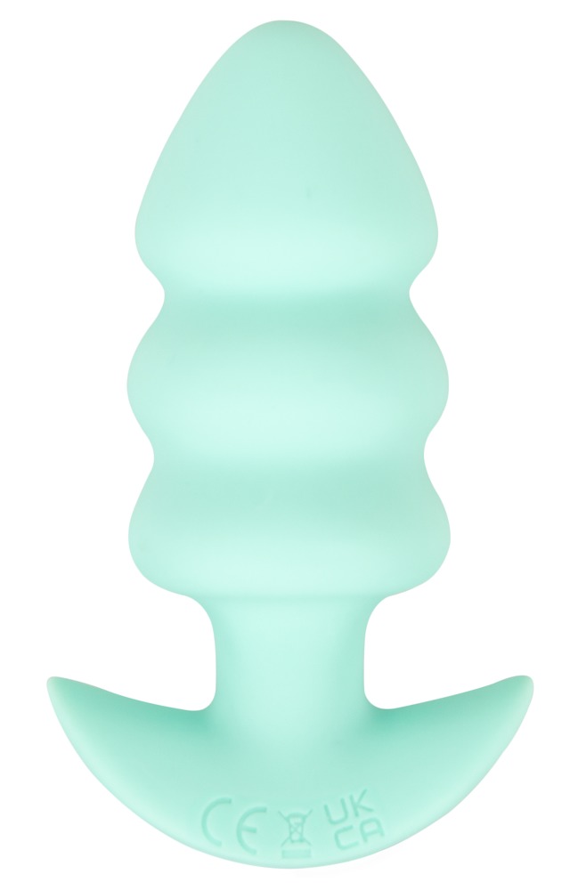 Cuties Vibrant Plugs Verde Mini Dop Anal Vibrator cu 7 Moduri de Vibrații - imagine 3