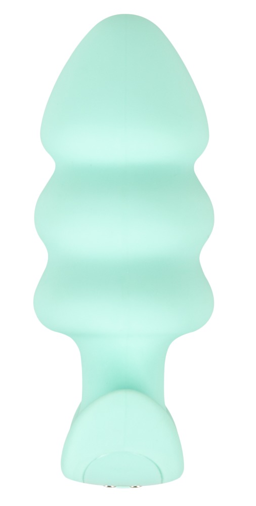 Cuties Vibrant Plugs Verde Mini Dop Anal Vibrator cu 7 Moduri de Vibrații - imagine 5